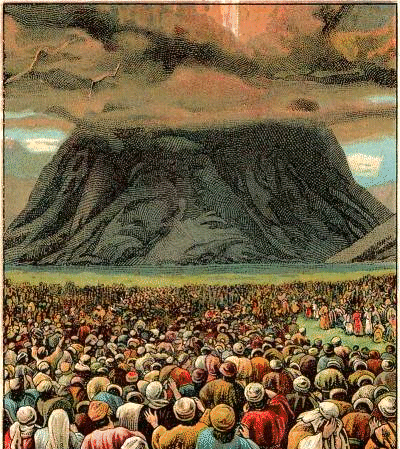 Israelites at Mount Sinai